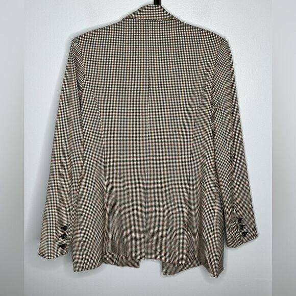 BOYFRIEND BLAZER JACKET DOUBLE BREASTED - TROUVE - SZ. M - Picture 7 of 9